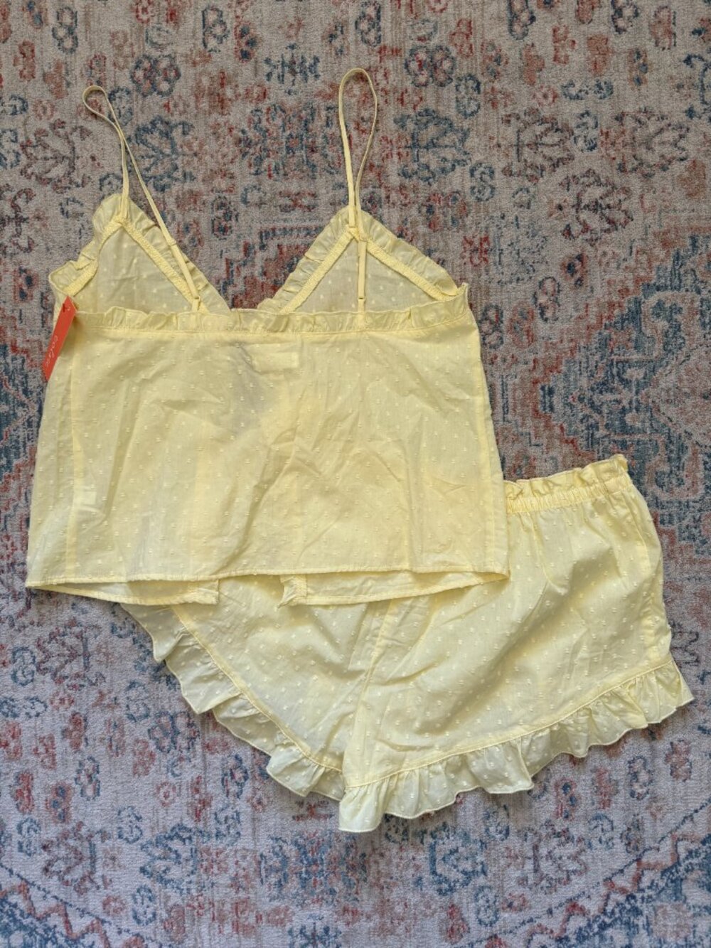 NEW Colsie Ruffle Poplin Set : Medium - Picture 4 of 7